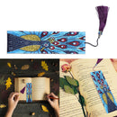 Creative DIY Shaped Diamond Painting Leather Bookmark Tassel Book Marks Gift New