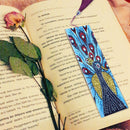 Creative DIY Shaped Diamond Painting Leather Bookmark Tassel Book Marks Gift New