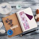 DIY Mandola Special Shaped Diamond Painting Creative Leather Bookmark+Tassel KIt