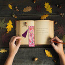 DIY Mandala Special Shaped Diamond Painting Creative Leather Bookmark Tassel Kit