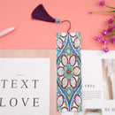 DIY Butterfly Special Shaped Diamond Painting Leather Bookmark+Tassel Xmas Gift