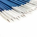 Best Paint Brush Set Round Pointed Tip Nylon Hair artist acrylic brushe