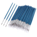 Best Paint Brush Set Round Pointed Tip Nylon Hair artist acrylic brushe