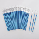 Best Paint Brush Set Round Pointed Tip Nylon Hair artist acrylic brushe