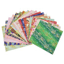 Flower Heart Fibers Watermarked Handmade Japanese Origami Paper 14cm New Hot