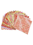 Flower Heart Fibers Watermarked Handmade Japanese Origami Paper 14cm New Hot