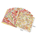 Flower Heart Fibers Watermarked Handmade Japanese Origami Paper 14cm New Hot