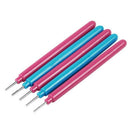 10 Set Paper Quilled Creations Quilling Needle Slotted Tools DIY Handcraft New
