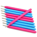 Slotted Paper Quilling Pen Tools DIY Scrapbook Origami Drawings Art Random 10Pcs