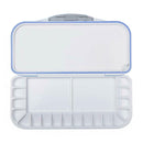 18-Well Rectangular Plastic Watercolor Palette Box Paint Tray Palette
