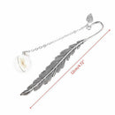 2 x Metal Book Clip Pendant Beautiful Bookmark Suitbale for Girls Kids Woman