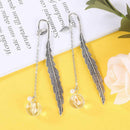 2 x Metal Book Clip Pendant Beautiful Bookmark Suitbale for Girls Kids Woman