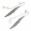 2 x Metal Book Clip Pendant Beautiful Bookmark Suitbale for Girls Kids Woman