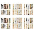 60x Bookmarks Paper Book Mark Magazine Label Memo Office Stationery