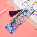 Leather Bookmark Tassel Book Marks DIY Funny Owl Shaped Diamond Painting NEW