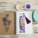 Leather Bookmark Tassel Book Marks DIY Funny Owl Shaped Diamond Painting NEW