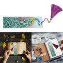 1*DIY Shaped Drill Bookmark Diamond Painting Bookmarks Tassel Notebook Mark New
