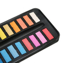 24 Colors Professional Watercolor Paint Set with Water Brush Foldable Best Durab