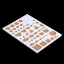 2x Paper Quilling Template Mould Board Handcrafts DIY Art Tool Scrapbooking Mold