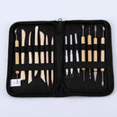 Clay Sculpting Set Wax Carving Pottery Tools Kit Shapers Polymer Modeling 14pcs