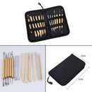 Clay Sculpting Set Wax Carving Pottery Tools Kit Shapers Polymer Modeling 14pcs
