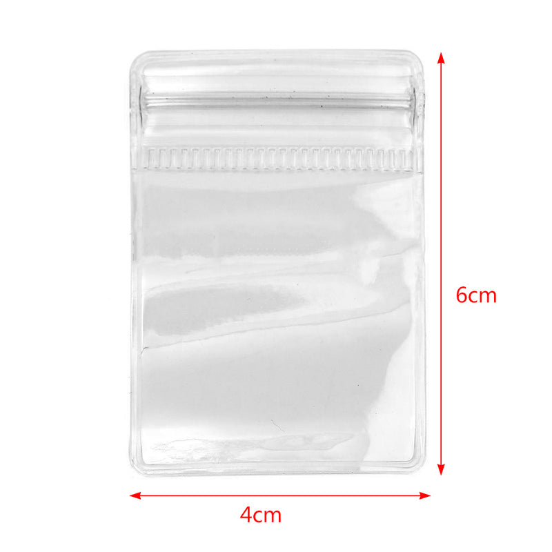 100 PCS New Printed Pouch Zip lock Pouches Mylar Aluminum Foil Bags