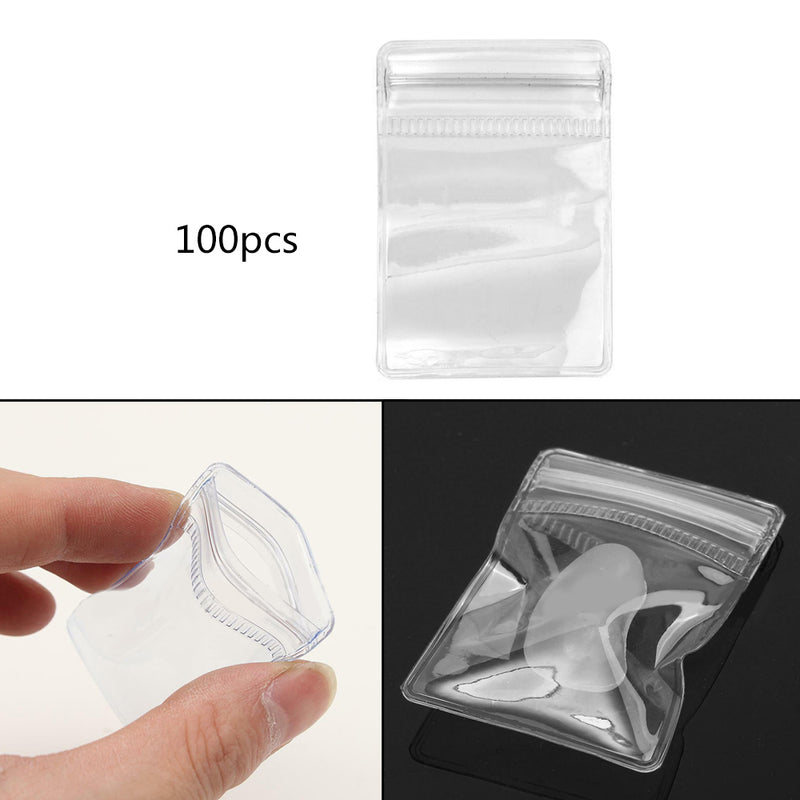 2 X 1.5 Inch 2 Mil Clear Reclosable Zip Lock Bags, case of 100 PC
