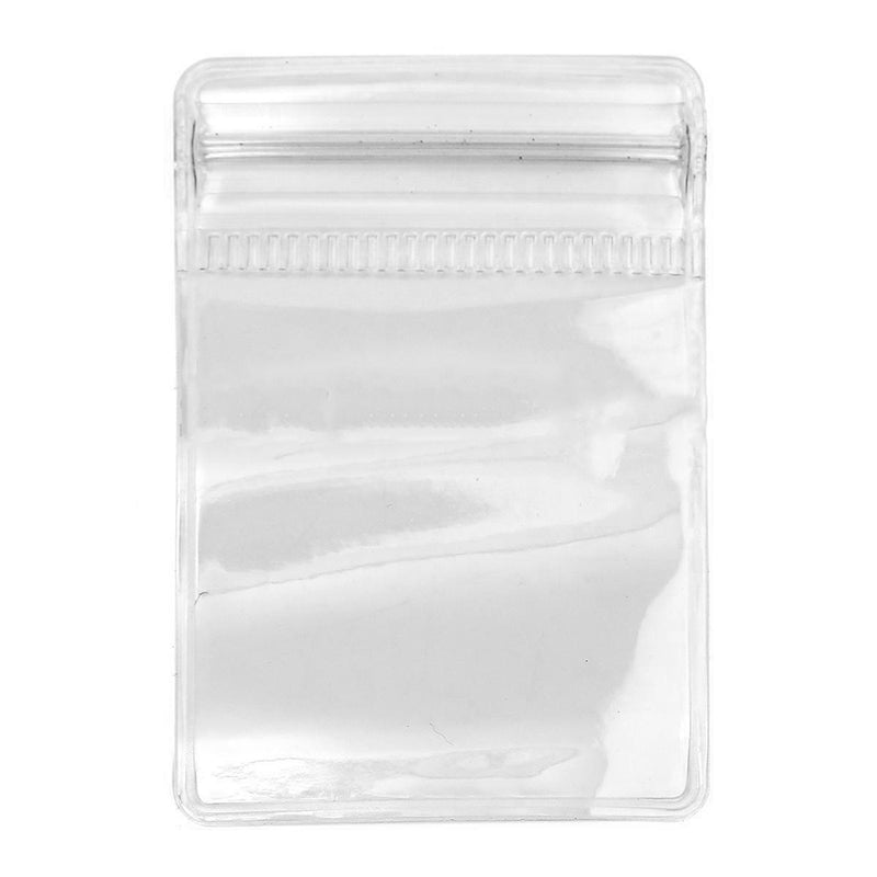 2 X 1.5 Inch 2 Mil Clear Reclosable Zip Lock Bags, case of 100 PC