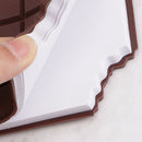 Convenient Stationery Notebook Chocolate Memo Pad DIY Cover Notepad School Gifts