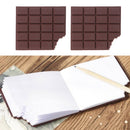Convenient Stationery Notebook Chocolate Memo Pad DIY Cover Notepad School Gifts
