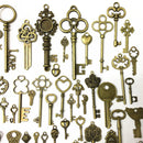 Lots 90PCS Leaves Filigree Metal Crafts Jewelry DIY Accessories Pendant Fashion