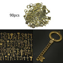 DIY Diverse Jewelry Accessories Filigree Wraps Flower Connectors Metal Crafts
