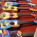 Ukulele Hawaii Guitar DIY Kit Wooden Musical Instrument Beginner Kids Gift 21''
