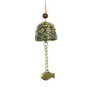 Oriental Metal Bell Lucky Feng Shui Hanging Charm Wind Chime Ornament Bagua