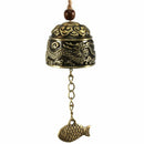 Oriental Metal Bell Lucky Feng Shui Hanging Charm Wind Chime Ornament Bagua