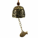 Oriental Metal Bell Lucky Feng Shui Hanging Charm Wind Chime Ornament Bagua