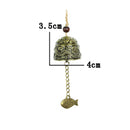 Oriental Metal Bell Lucky Feng Shui Hanging Charm Wind Chime Ornament Bagua