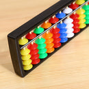 Portable Arithmetic Soroban w/ Colorful Bead Mathematics Calculate Tool Abacus