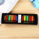 Portable Arithmetic Soroban w/ Colorful Bead Mathematics Calculate Tool Abacus