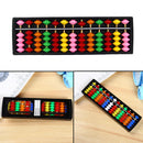Portable Plastic Colorful Beads Abacus Arithmetic Soroban Calculating Tool