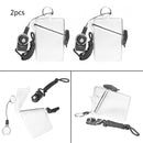 Waterproof ID Card Badge Holder Floating Sports Case Locker with Hanging Rope