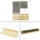 Currency Symbol Sign Number Letter Sale Price Metal Display Stand for Shop