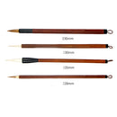 4pcs/set Delicate Nylon Hair Tip Painting Brush Painting Supplies US