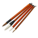 4pcs/set Delicate Nylon Hair Tip Painting Brush Painting Supplies US