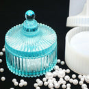 Hexagon Round Storage Box Silicone Mold Crystal Epoxy Mould DIY Table Decoration