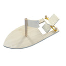 DIY Wood Sailboat Rubber Band Paddle Boat, Make Your Own Wood Sailboat Craft Kit