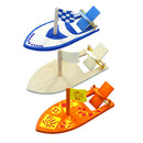 DIY Wood Sailboat Rubber Band Paddle Boat, Make Your Own Wood Sailboat Craft Kit