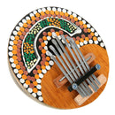 Kalimba Thumb Piano 7 Keys Tunable Coconut Shell Musical Percussion Instrument