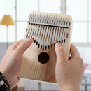 1 Set DIY 17 Steel Keys with Bridge Saddle for Kalimba Mbira Thumb Piano