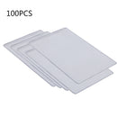 100Pcs Bag Card Sleeve Protector Holder Transparent Storage Film Nice Fashion